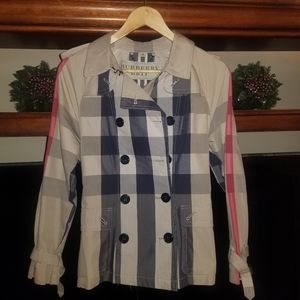 Burberry Checked Coat